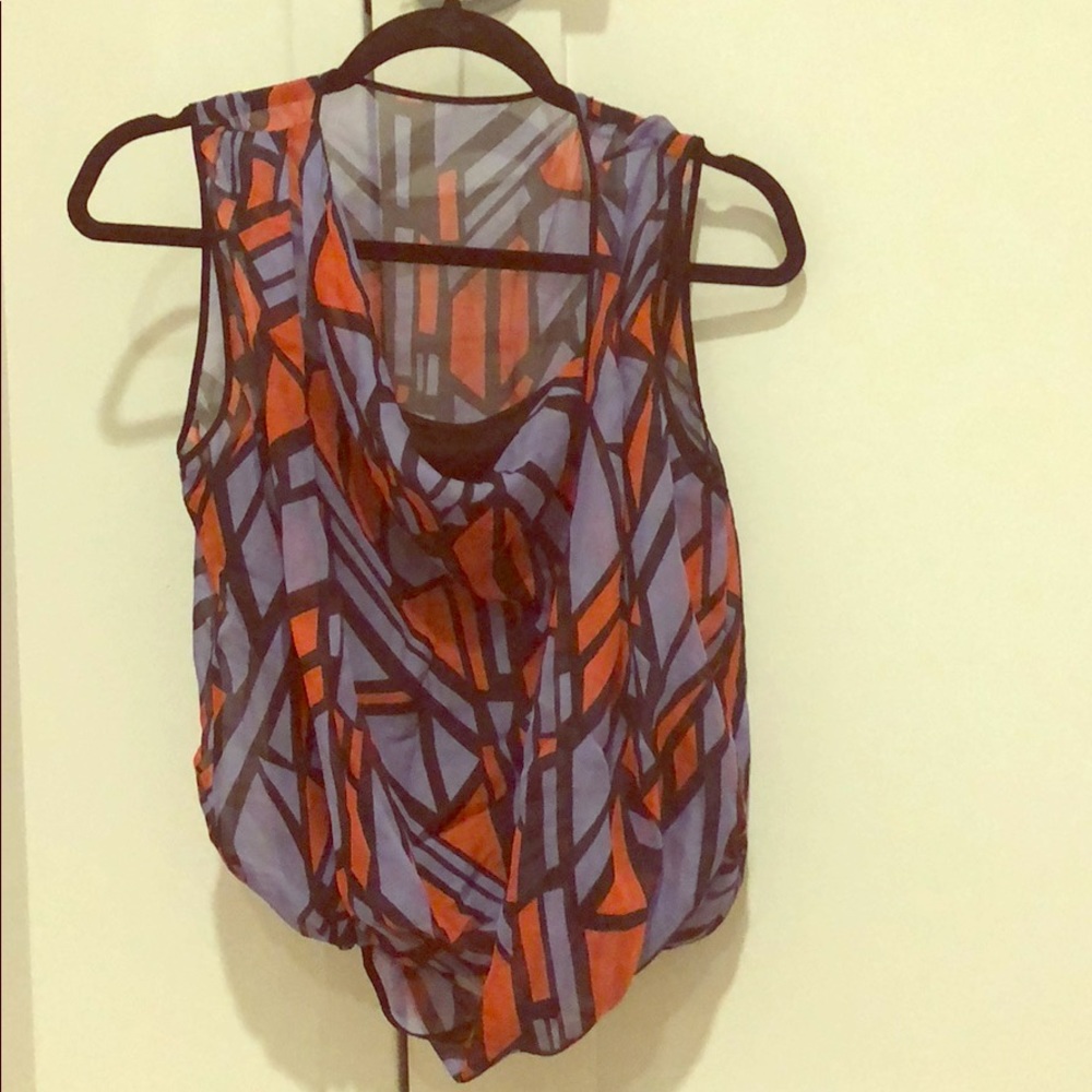 Robert Rodriguez sleeveless silk top